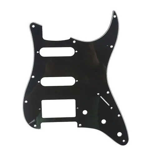 Musiclily MX0311 Защитная накладка для электрогитары, Fender Stratocaster, 3 слоя, черная.