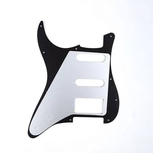 Musiclily MX0311 Защитная накладка для электрогитары, Fender Stratocaster, 3 слоя, черная.